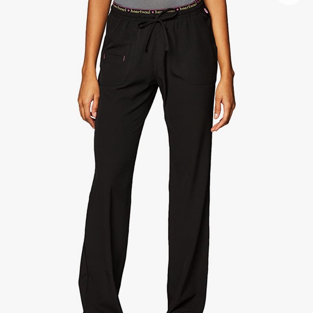 HeartSoul Break On Through Women Scrubs Pant Low Rise Drawstring 20110